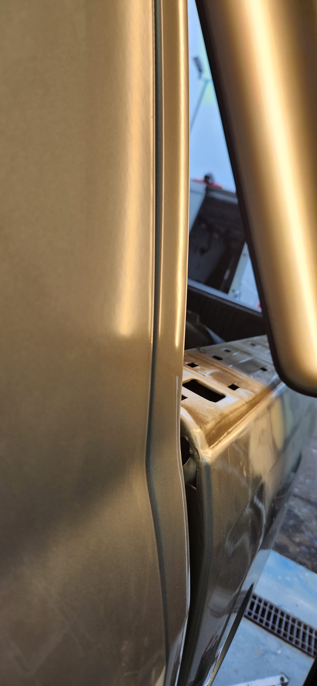 Dent before paintless dent repair - Flawless Dents (example 8)